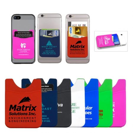 Custom Silicone Phone Wallets