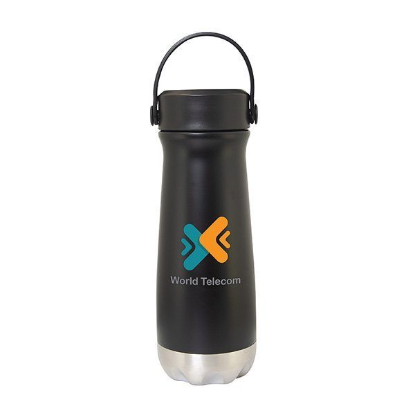 Insulated Stainless Steel Custom Water Bottle - 18.6 oz
