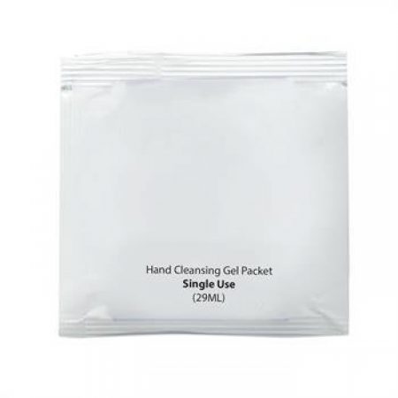 Custom Antibacterial Hand Cleansing Gel Packets
